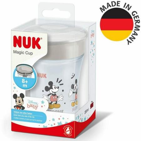 NUK Disney Mickey Magic Cup Trinklernbecher ab 8M. auslaufsicher 360° BPA-frei